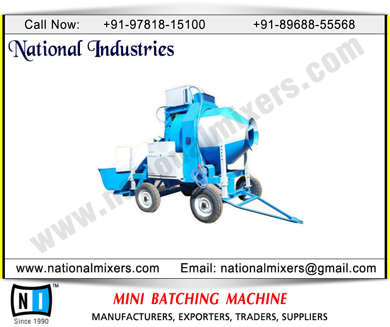 mini batching plant machine